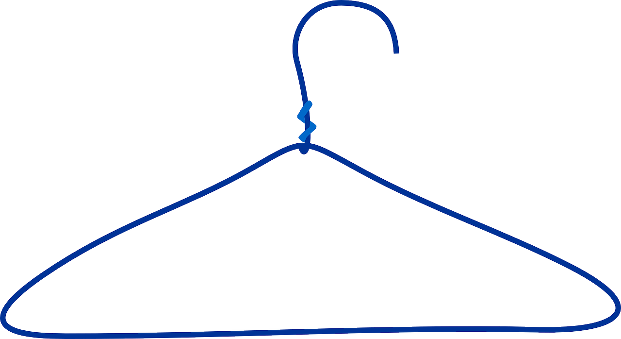 Never Again - Clothes Hanger Transparent Background (1280x698)
