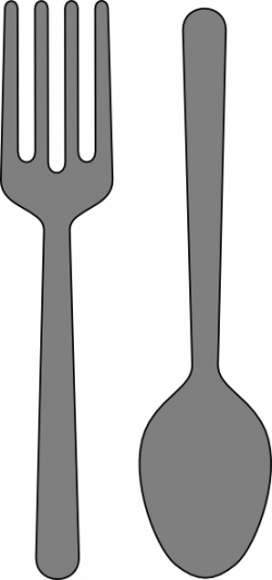 Vector Spoon Kitchen - Clip Art (250x532)