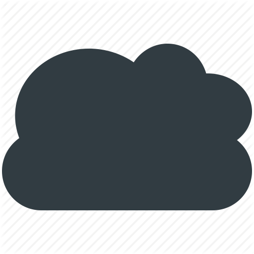 Vector Lake Cloudy Day - Weather (512x512)