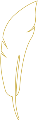 Feather Outline-01 - Feather (400x536)