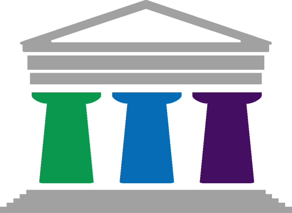 3 Pillars Clipart (600x437)