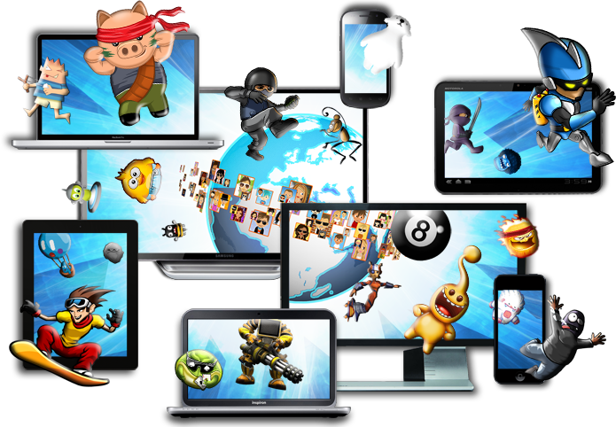 'miniclip Multiplatform Games' - Miniclip (695x482)