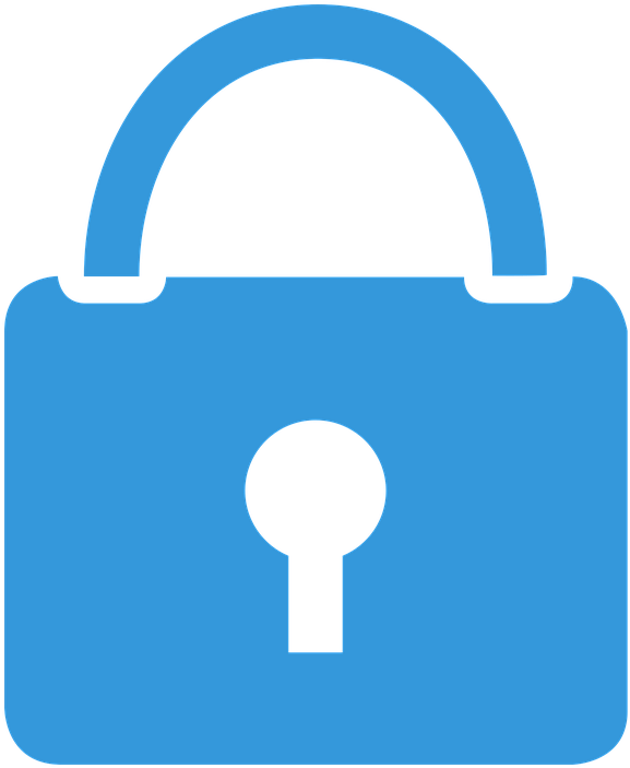 Lock - Blue Lock Icon Transparent Background (720x720)