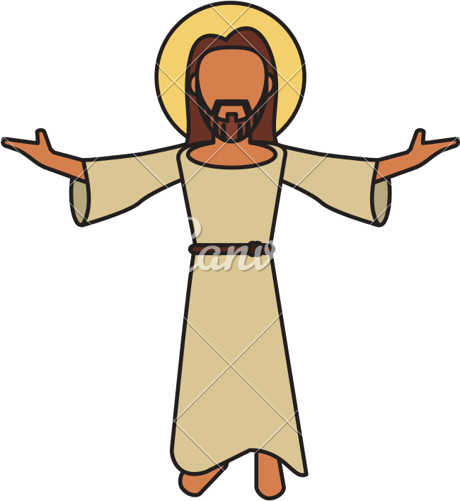 Jesus Christ Vector - Vector Graphics (800x800)