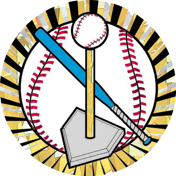 T Ball - - Baseball Mom 3.5" Button (600x600)