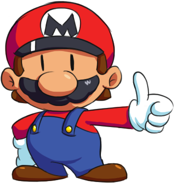Post - Super Mario Thumbs Up (435x450)