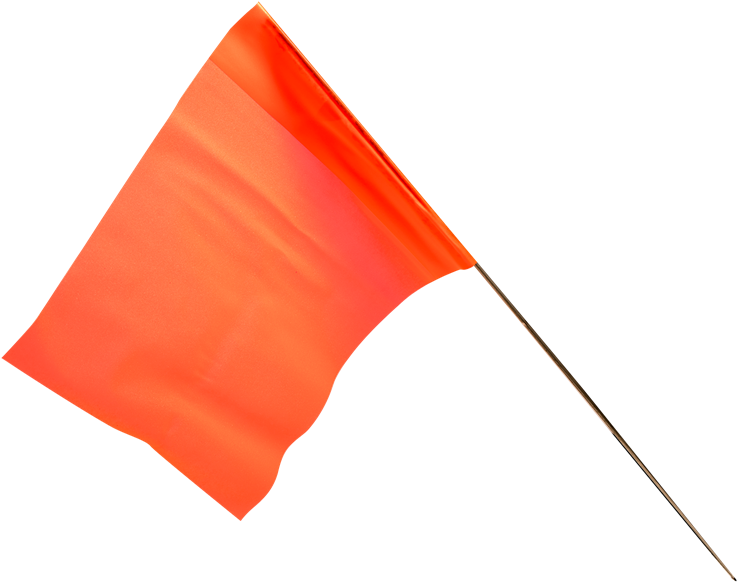 Holman Orange Glo Marker Flag - Flag (800x800)