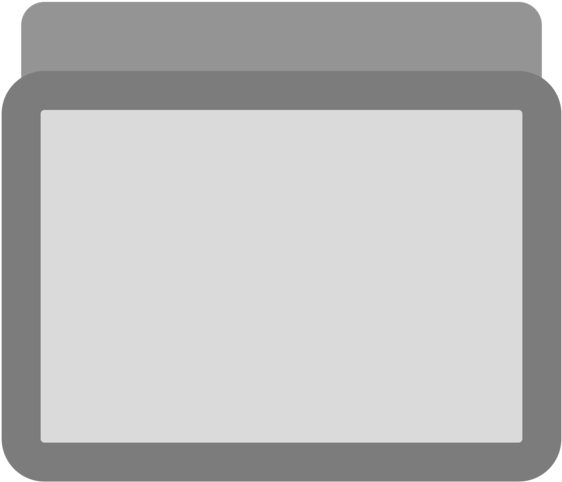 Rectangle Black M - Display Device (750x750)