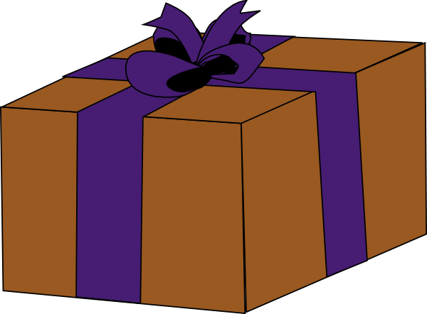 Gift Clip Art (600x442)