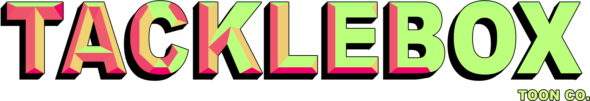 Tacklebox Toon Co - Graphic Design (2427x1000)