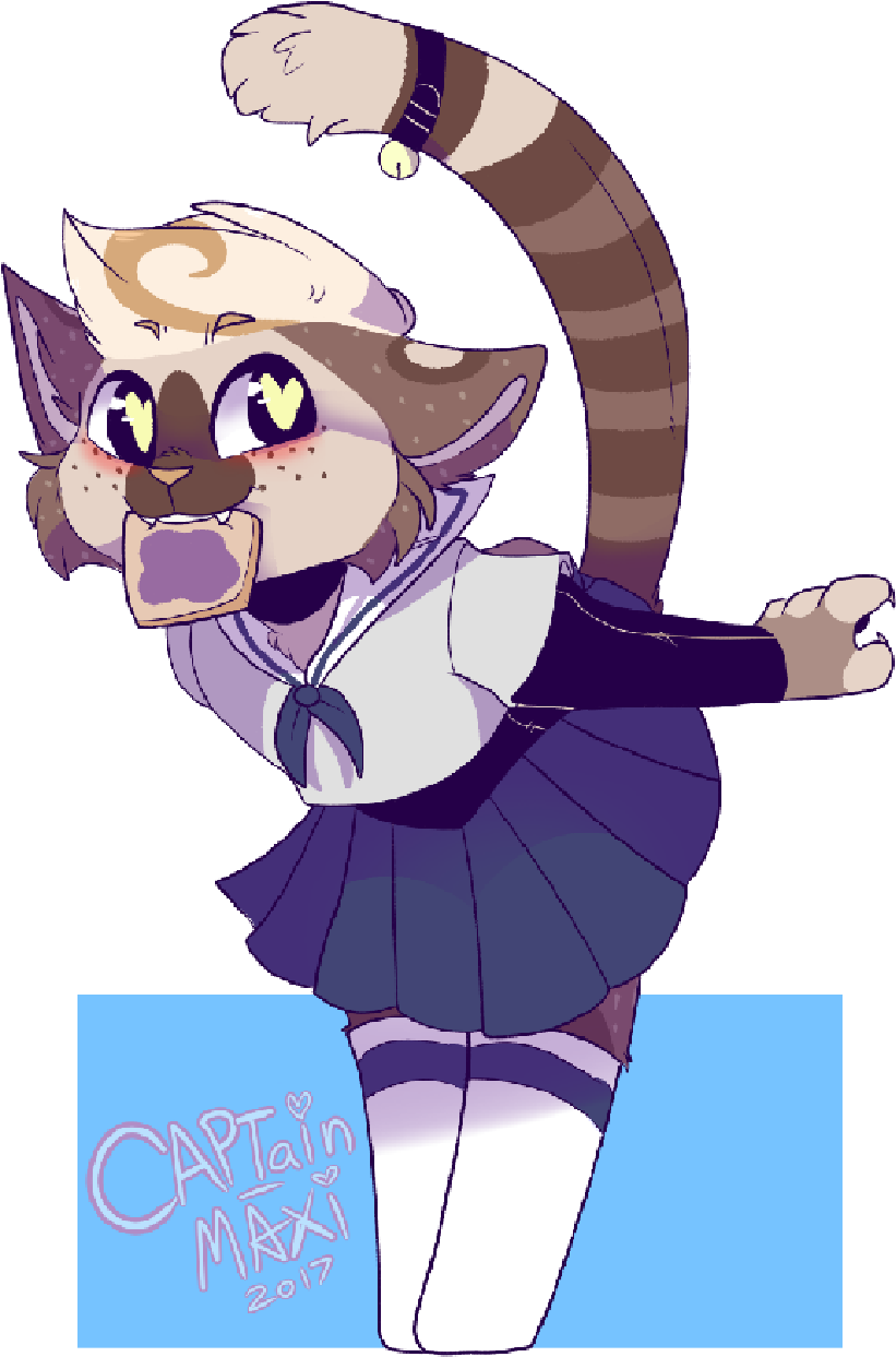 Toast -chibi Commission - Art (1280x1280)