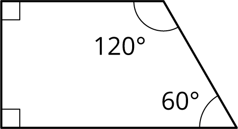 Here Is Trapezoid Abcd - Line Art (481x260)