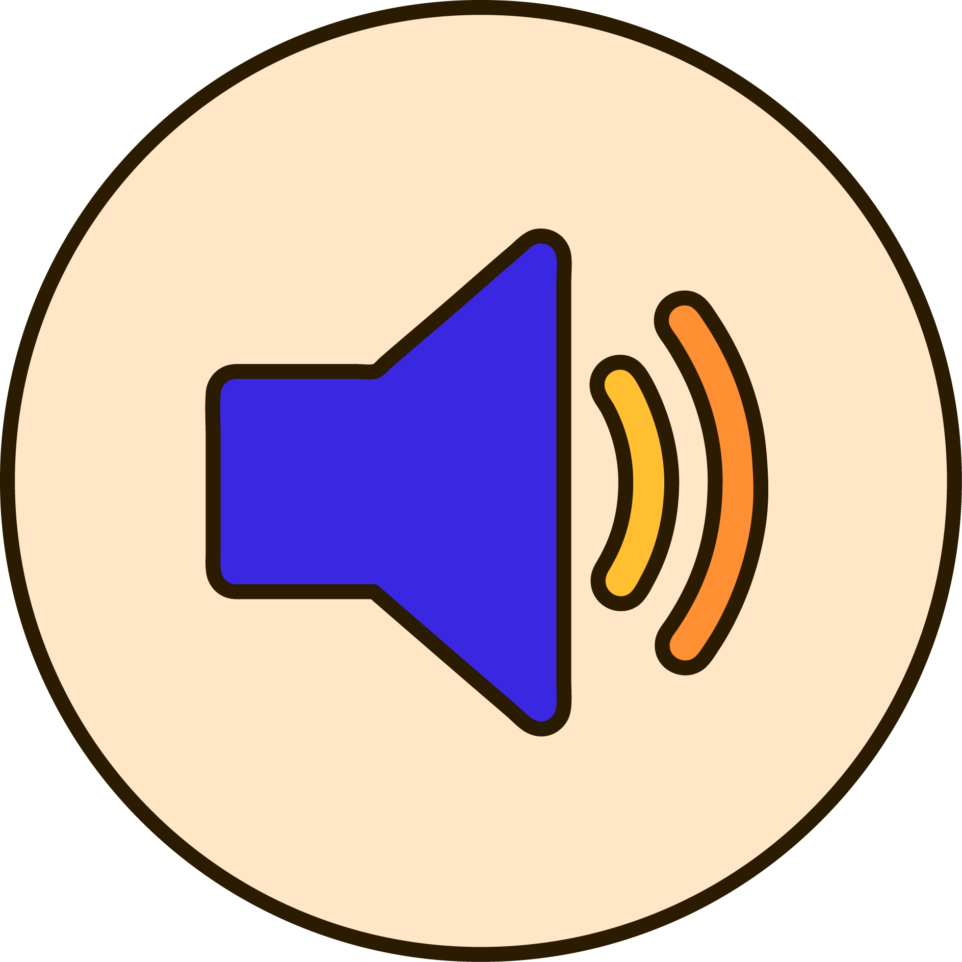 Vector Coloured - Circle (1887x1887)