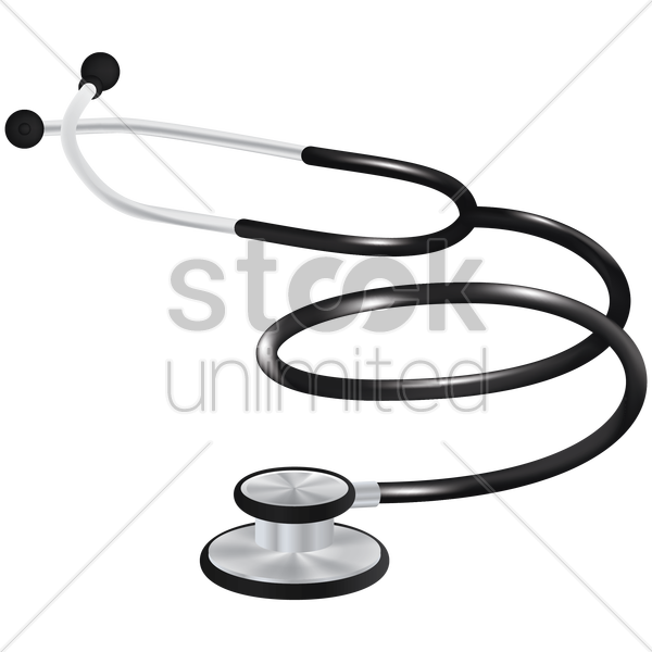 Stethoscope Vector Image - Vector Graphics (600x600)