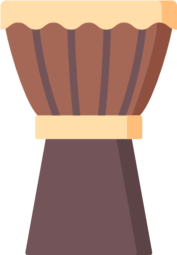 Djembe Free Icon - Cupcake (512x512)