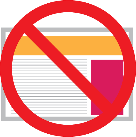 No Banner Ads - Circle (454x455)