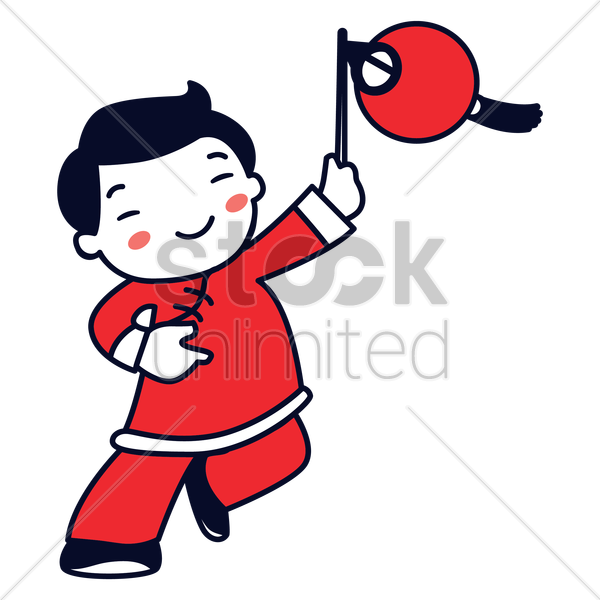 Chinese Boy Cartoon Character (600x600)