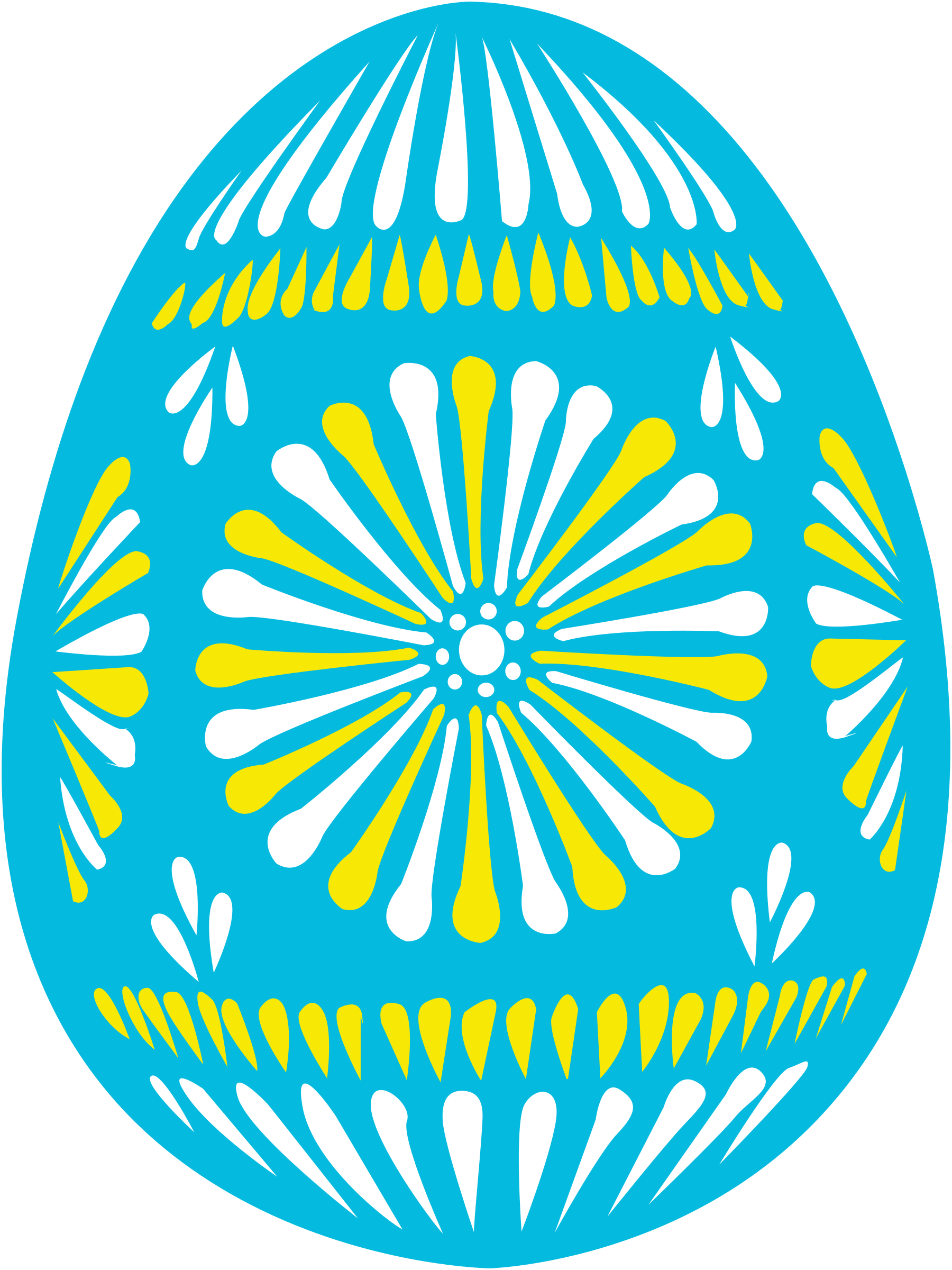 Easter Egg Vector Png (1800x2400)