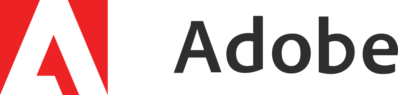Popular Images - Adobe Systems Logo (1280x306)