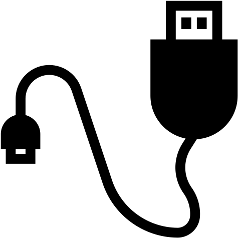 Transfer Wire Computercable Usb - Usb Cable Icon Png (512x512)