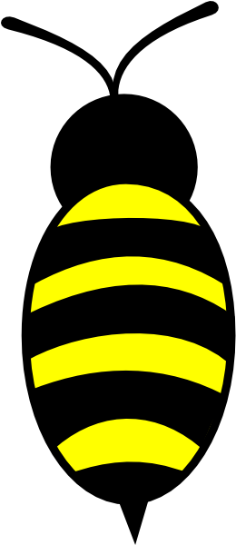 Bumble Bee Clip Art (378x599)