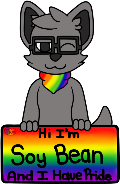 I Have Pride - Cartoon (500x700)