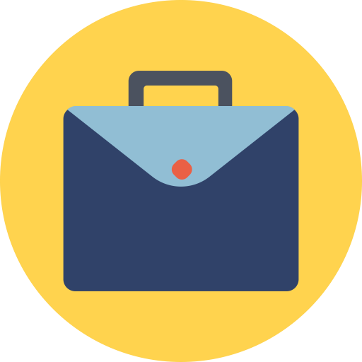 Briefcase Work Job - Work Icon Ico (512x512)