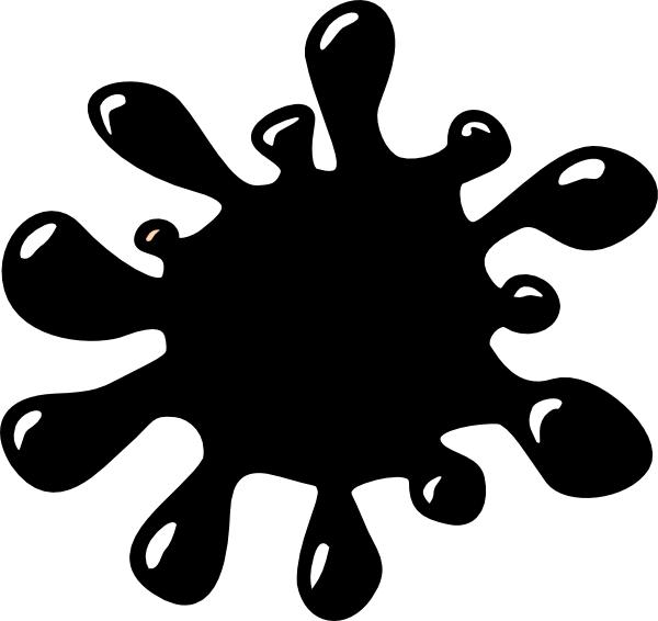 Splash Clip Art (600x566)