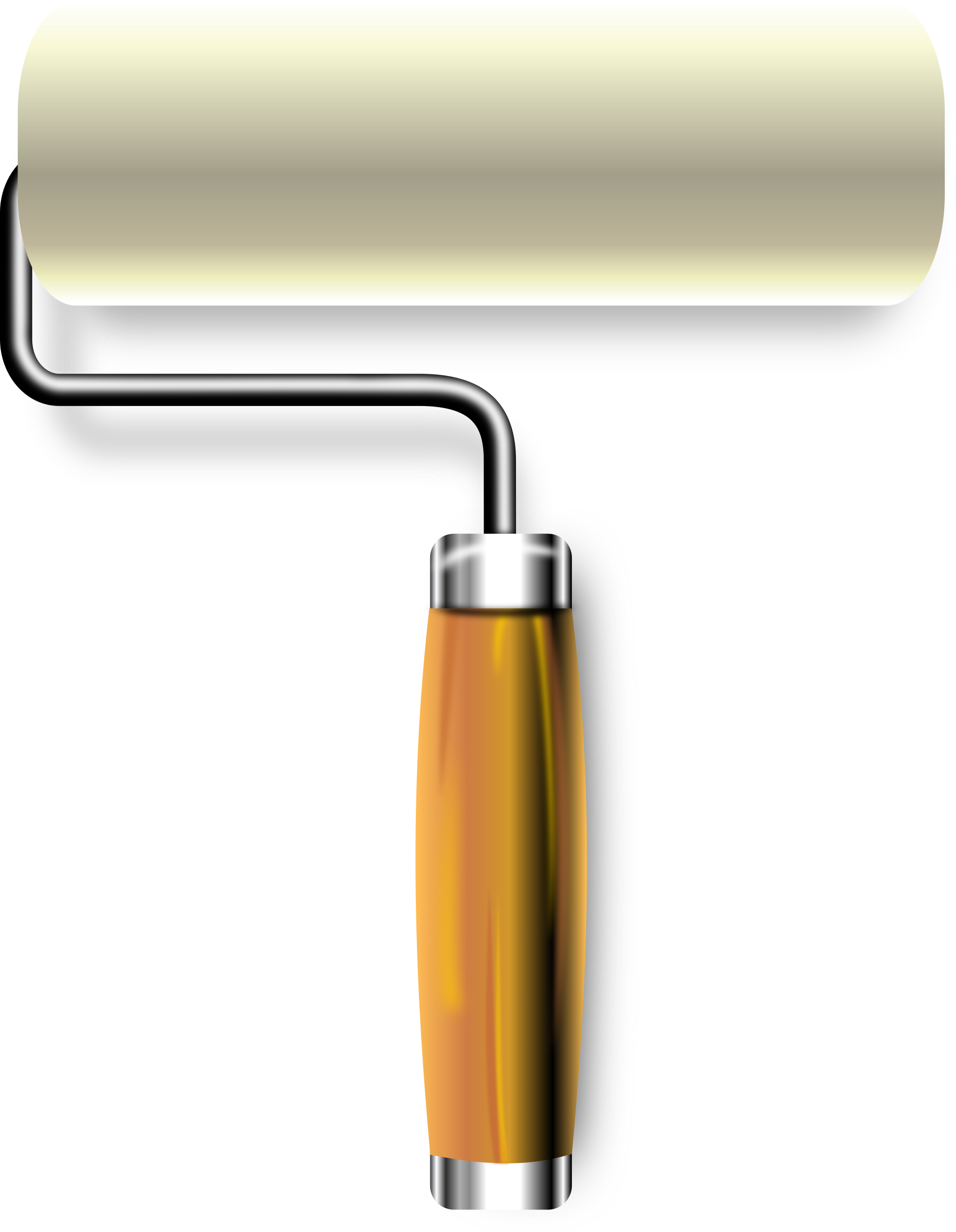 Paint Rollers - Paint Roller Brush Png (1862x2400)