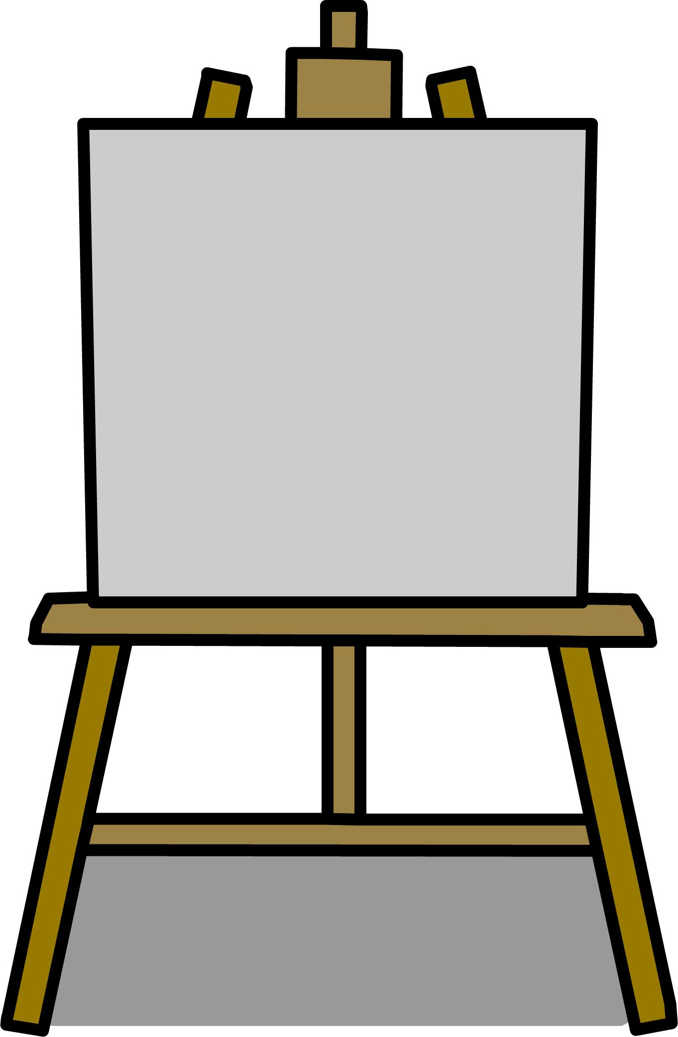 Image - Easel Png (1362x2084)
