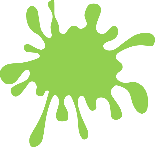 Paint Splash Clipart (600x568)