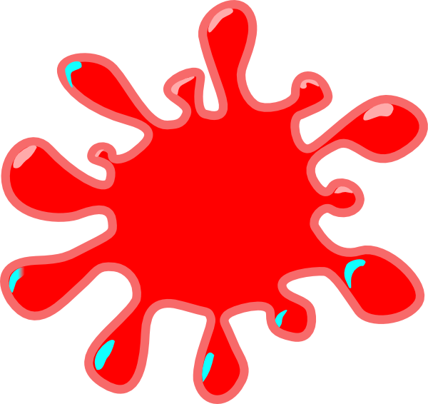 Splash Clip Art (600x566)