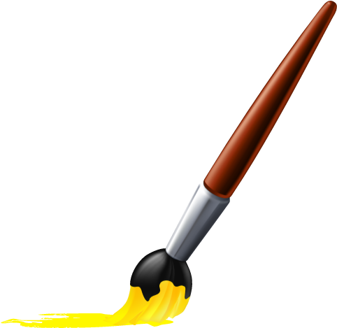Paint Bursh Icon - Drawing (512x512)