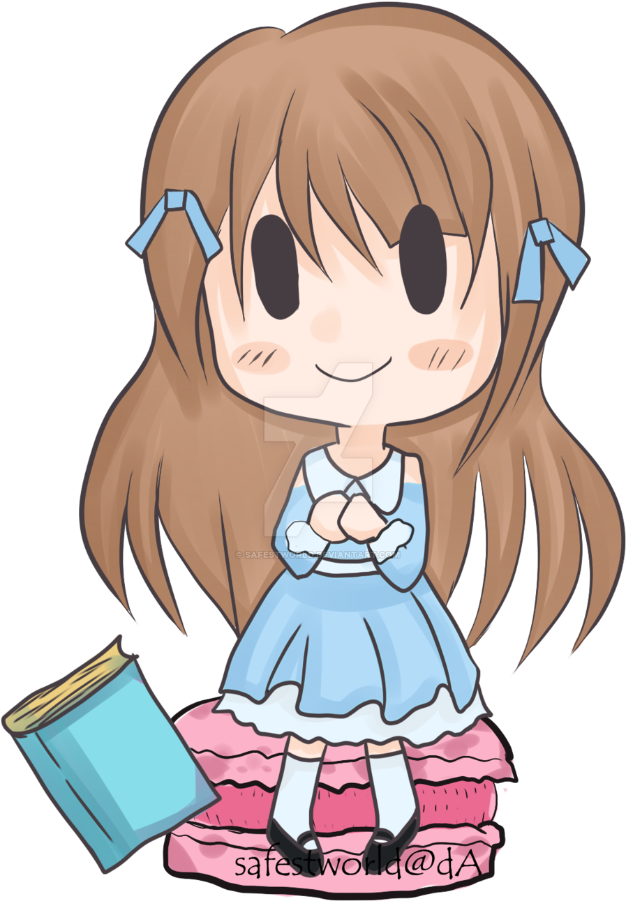 Macaron Clipart Chibi - Cartoon (1024x1447)