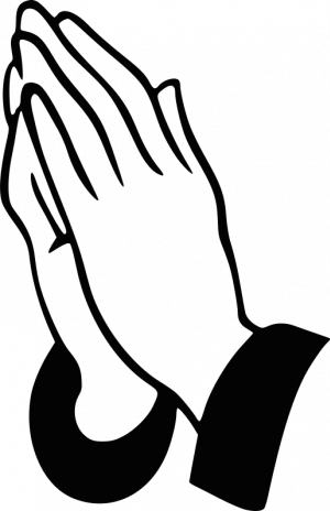 Praying Hands Vector Image - Praying Hands Vector Image (300x464)