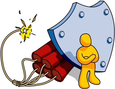False Safety - Clip Art (400x310)