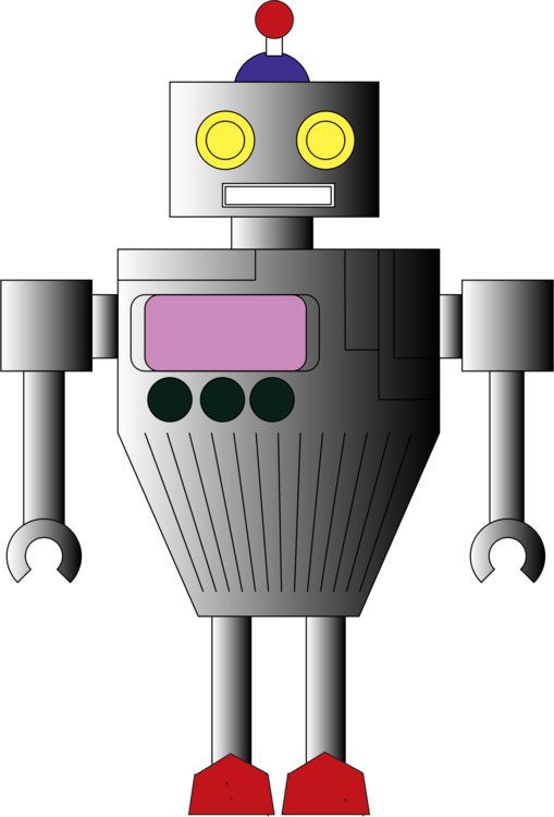 Robot - Clip Art (509x750)