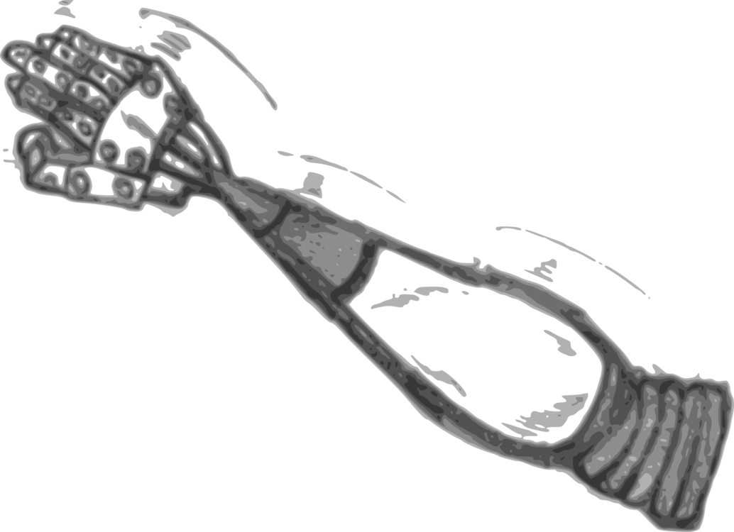 Robotic Arm Robotics Thumb - Bionic Arm Clip Art (1034x750)