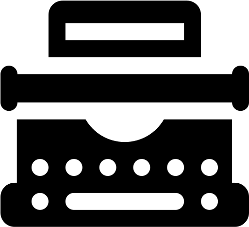 Typewriter Png File - Typewriter (512x512)