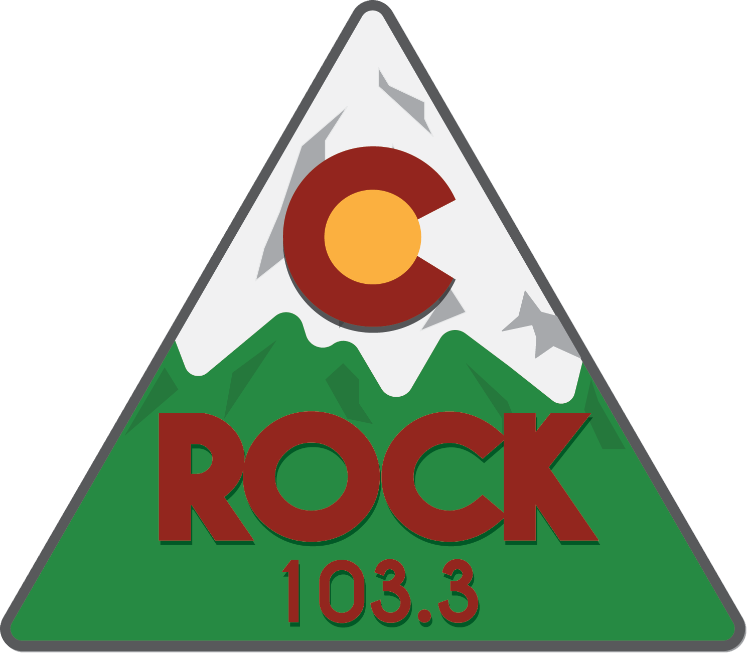 C-rock 1033 Logo Illustrator Version Red Text High - Illustrator (1489x1302)