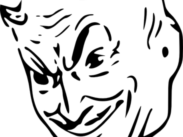 Drawn Devil Line Art - Devil Drawing Transparent (640x480)