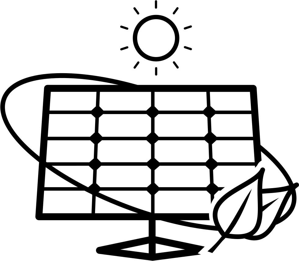 Ecological Solar Panel Tool Comments - Paneles Solares Blanco Y Negro (981x856)