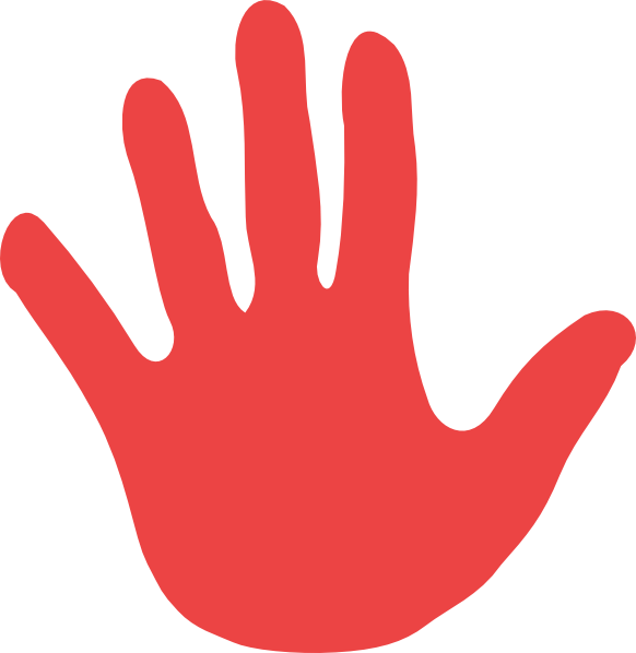 Program Is Divided Into 5 Color Groups Based On Age - Clker Clipart Hands Various Colors (582x598)