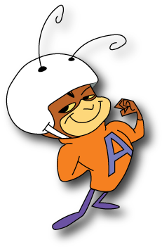 Atom - Atom Ant Png (360x360)