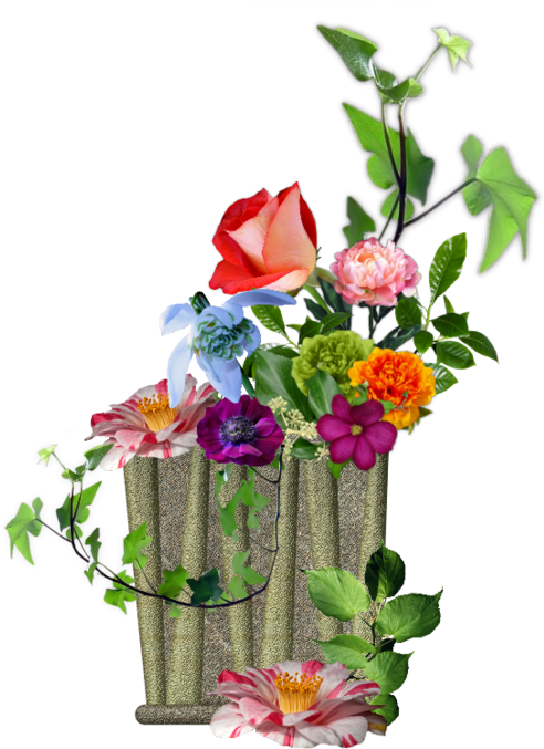Composition Floral - Monday Greetings (500x676)