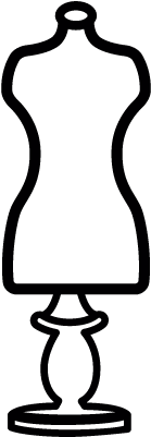 Mannequin Vector - Icon Moda Png (400x400)