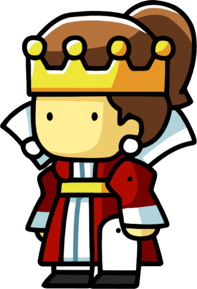 Queen - Scribblenauts Queen Png (400x586)