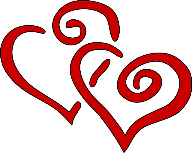 Hearts Clip Art (640x512)