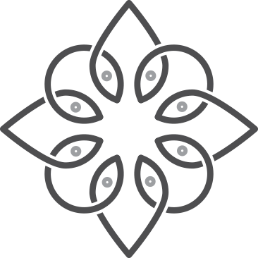 Menu - Earth Flag Black And White (366x366)