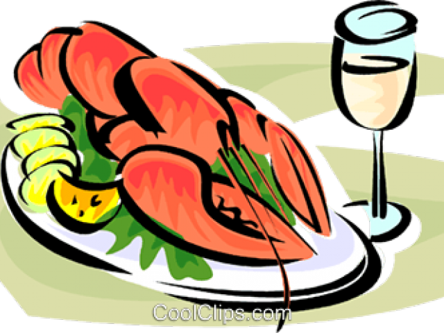 Lobster Clipart Vector - Lobster (640x480)